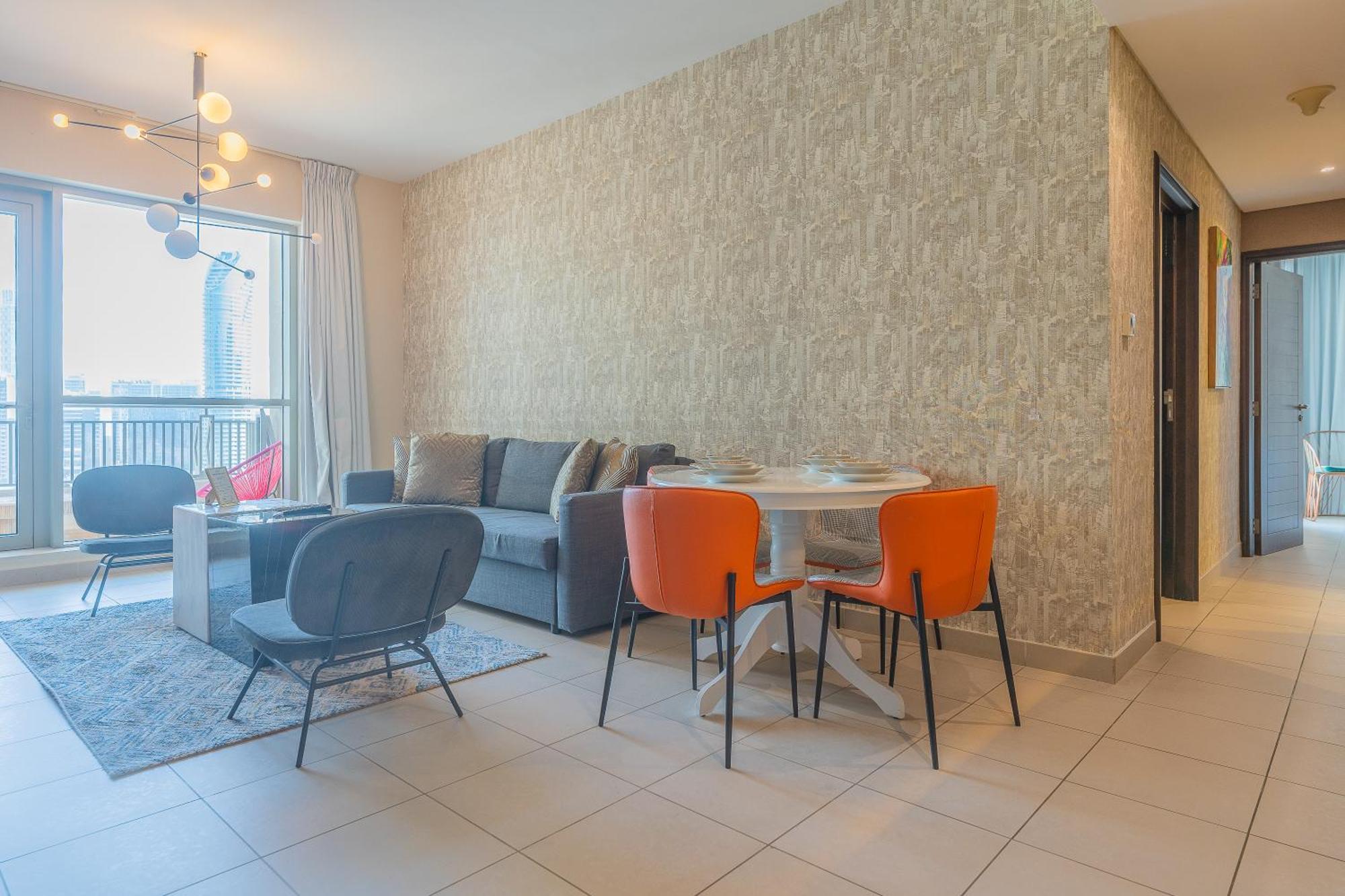 두바이 Bellavista - Breath-Taking - 2Br - Boulevard Central 아파트 외부 사진